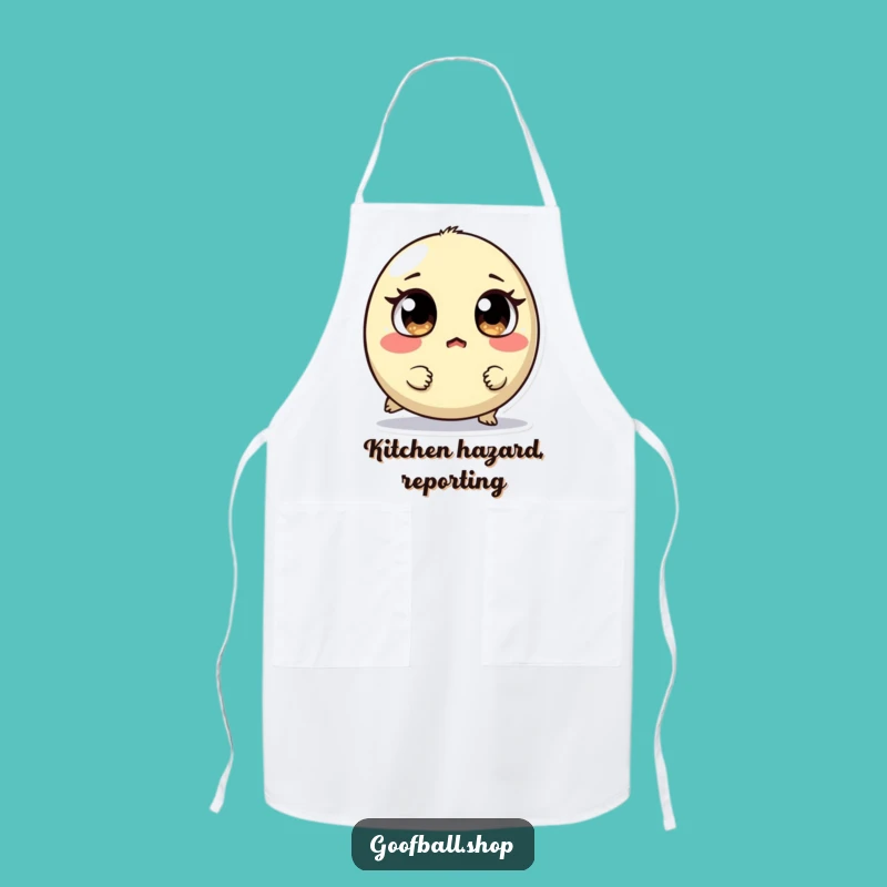 Funny Kitchen Apron: Tripping Creature Fun, Cook with Humorous Confidence