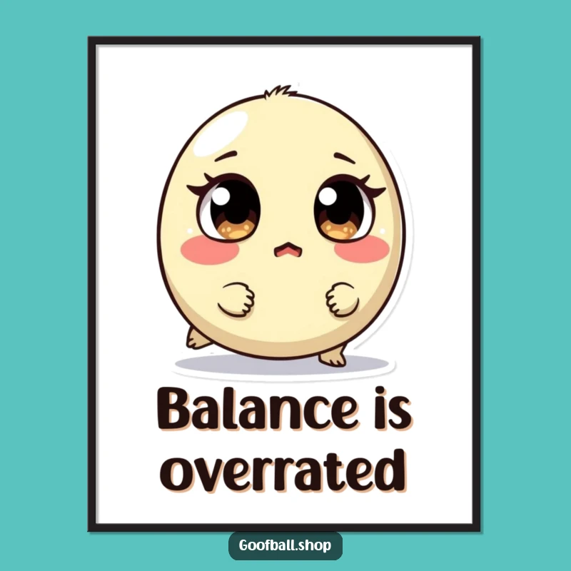 Funny Digital Art: Tripping Creature Surprise, Instant Hilarious Home Decor