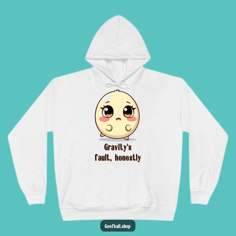 Funny Cozy Hoodie: Tripping Creature Surprise, Warm & Hilarious Comfort