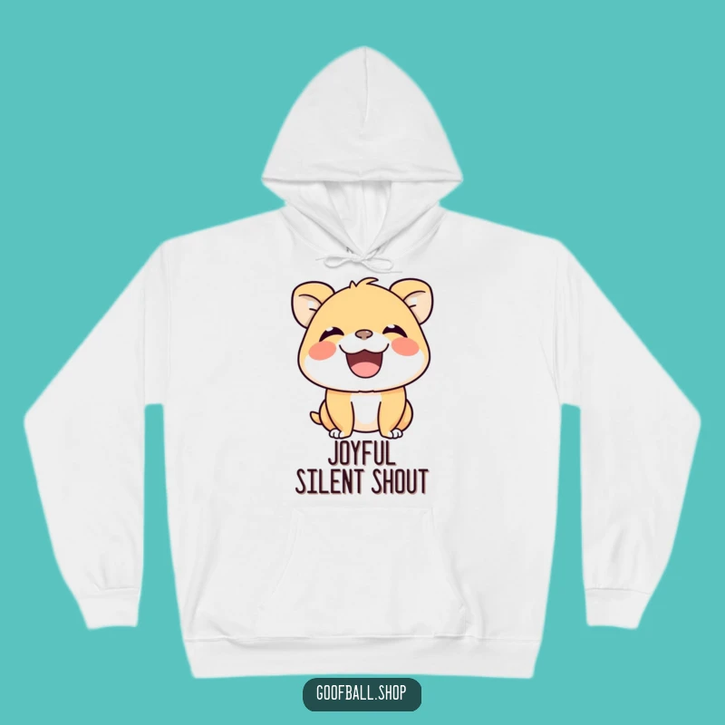 Cozy Funny Animal Grin Hoodie: Snuggle Up with Smiles, Perfect Warm Gift!