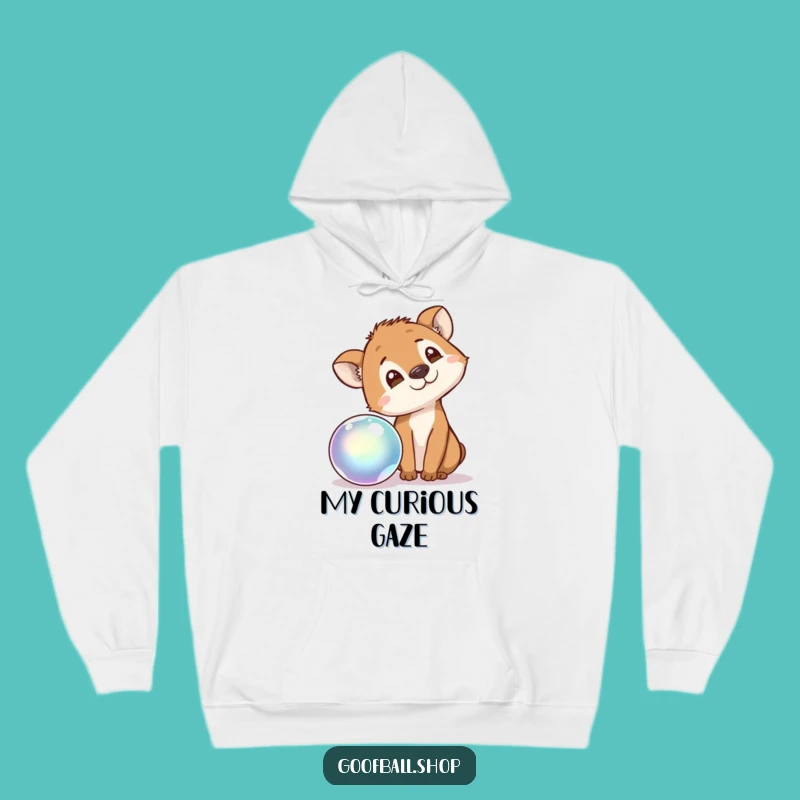 Cozy Funny Curious Animal Hoodie: Stay Warm, Stay Curious, Great Gift!