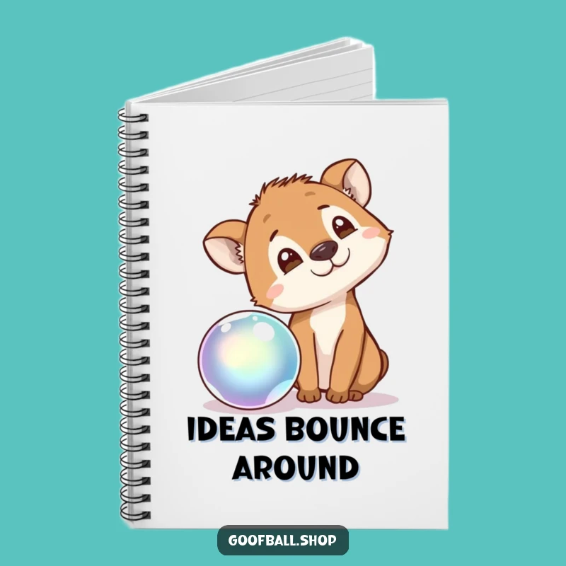 Funny Curious Animal Notebook: Jot Down Discoveries, Perfect Gift!
